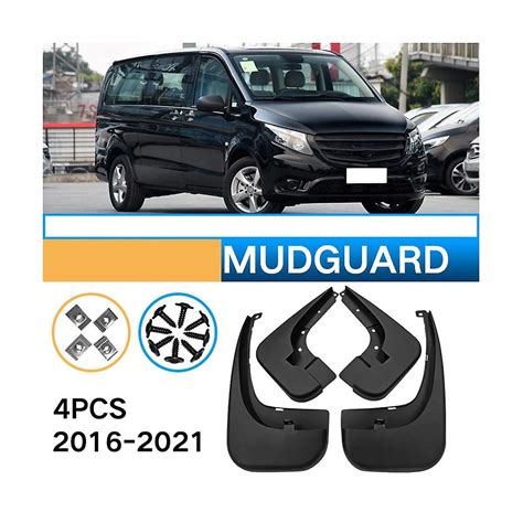 Mud Flaps For Mercedes Benz VITO V CLASS W447 2016 21 Mudguard Splash