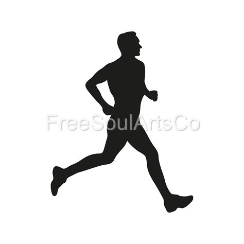 Running Man Svg Runner Svg Man Athlete Running Jogging Svg Etsy