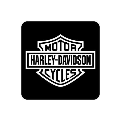 Harley davidson black logo 26783645 Vector Art at Vecteezy