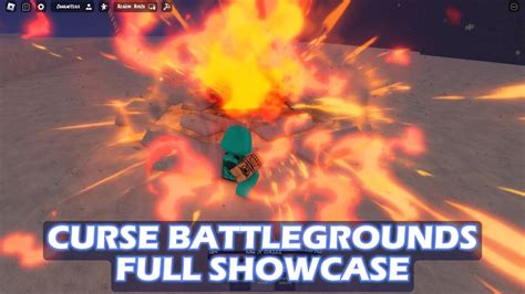 [curse Battlegrounds] Full Showcase Sukuna Gojo Takaba And All Emotes Roblox Youtube