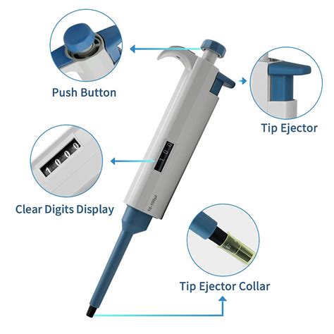 Snapklik West Tune 10 100μL Micropipette High Accurate Pipettor