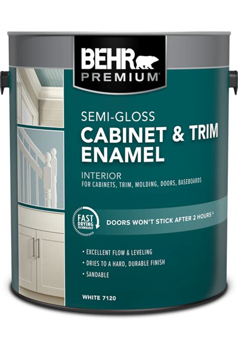 Paint Your Cabinets And Trim With A Durable Clear Semi Gloss Finish