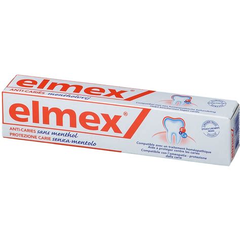 Elmex Dentifrice Sans Menthol Protection Caries Ml Redcare Apotheke