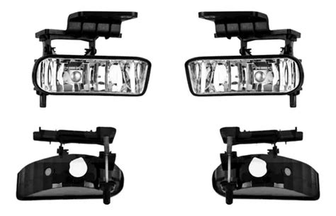 Par Faros Niebla Chevrolet Silverado 1999 00 01 2002 Depo Envío gratis