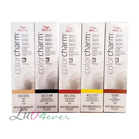 Wella Color Charm Permanent Gel Hair Color 2 Oz Choose Your Color La Paz County Sheriff