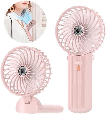 Jsdoin Hand Held Fan Portable Handheld Usb Rechargeable Fans With