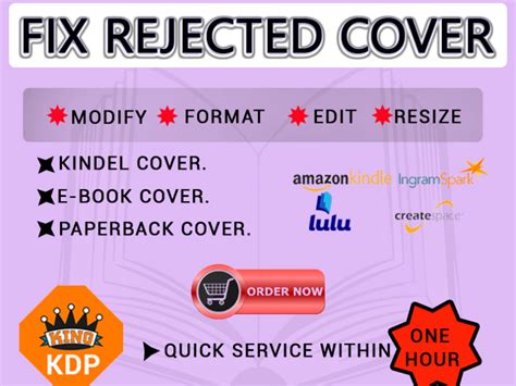 Fix Rejected Book Cover By King Kdp On Dribbble