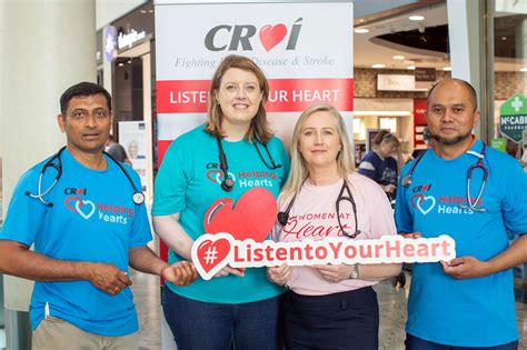 Croí Launches ‘listen To Your Heart Campaign To Promote Heart Valve