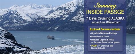 Holland America Line 7-Day Alaska Cruise – Cruise & Travel Experts