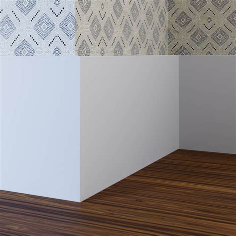 Square Edge Moisture Resistant Mdf Skirting Board Uk