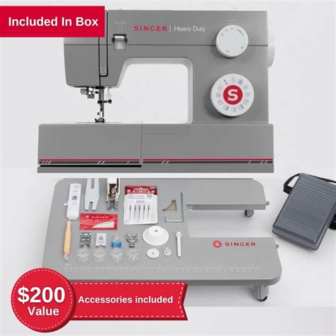 Singer 64S Heavy Duty Sewing Machine with Extension Table