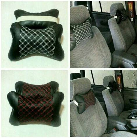 Jual Bantal Kepala Sandaran Kepala Mobil Kulit Di Seller Gajendra