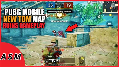 Pubg Mobile Tdm New Map Ruins Gameplay Pubg Season Is Here Asm