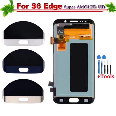 Super AMOLED For Samsung Galaxy S6 Edge Screen Replacement G925 G925F