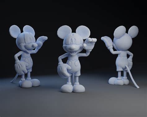 Mickey Mouse by Peter Farell | Download free STL model | Printables.com