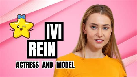 Ivi Rein The Talented Actress Of Europe Youtube