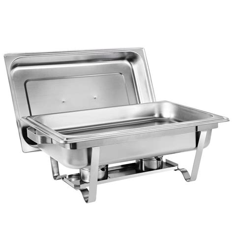 Pack Of Quart Stainless Steel Chafer Full Size Chafer Chafing Dish