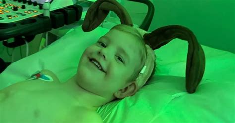 Watch The Moment Little Louis Sings I M Still Standing After Coming Round From Heart Surgery