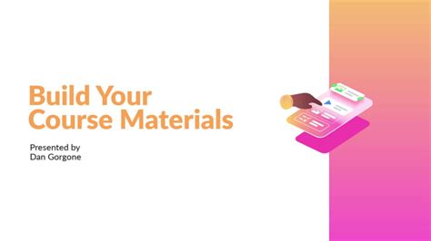 Build Your Course Materials How To Create An Online Training Course