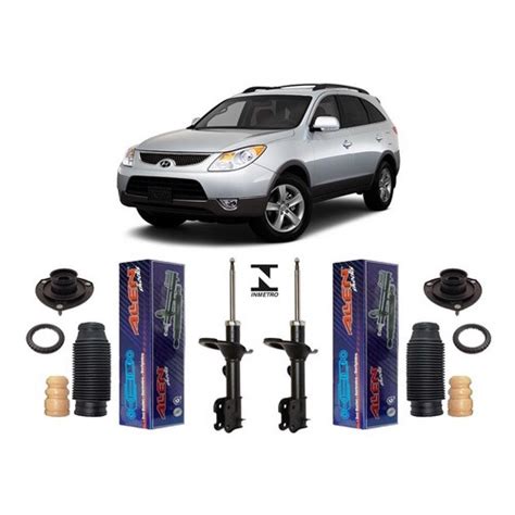 Par Amortecedor Dianteiro Kit Completo Hyundai Vera Cruz