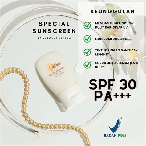 Jual SPECIAL SUNSCREEN SANGPYO GLOW SPF 30 PA Shopee Indonesia