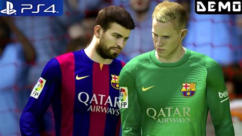 Fifa 15 Gameplay Demo PS4 FC Barcelona Vs Manchester City 1080p PS4