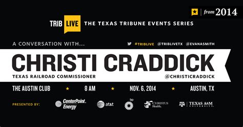 TribLive: A Conversation with Christi Craddick | The Texas Tribune