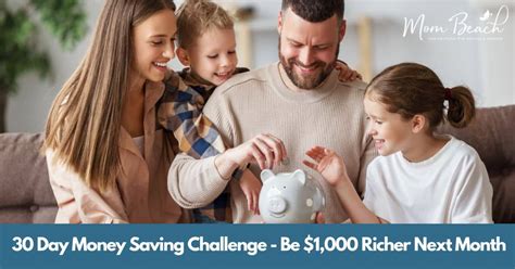 Day Money Saving Challenge Be Richer Next Month In