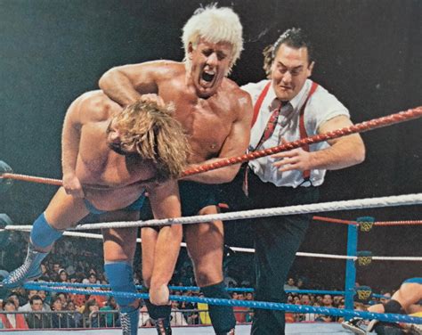 Rasslin History 101 On Twitter Irwin R Schyster Interjects Himself Into Ric Flair S Tussle