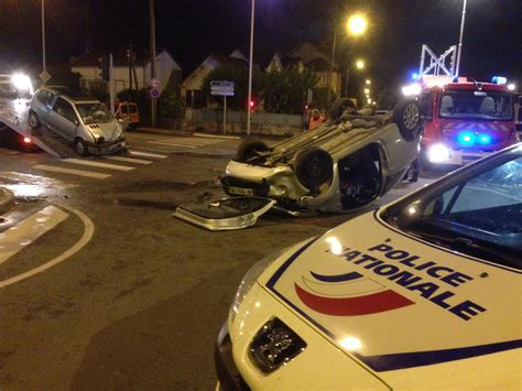 Côte d Or Faits divers Dijon spectaculaire accident rue de Chenôve