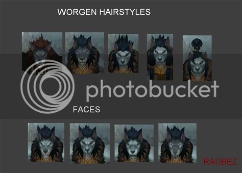 Male Worgen Alpha Hairstyles And Faces Photo By Lynxiapatty Photobucket