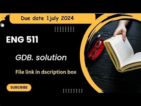 Eng Gdb Solution Eng Gdb Solution Correct Solution