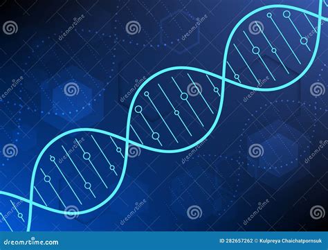 Medische Technische Achtergrond Met Dna Als Belangrijkste Symbool Voor