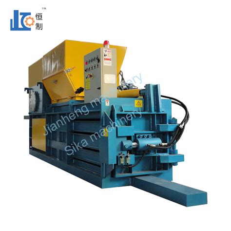 Hbe Semi Automatic Cardboard Baling Press Machine China Baler