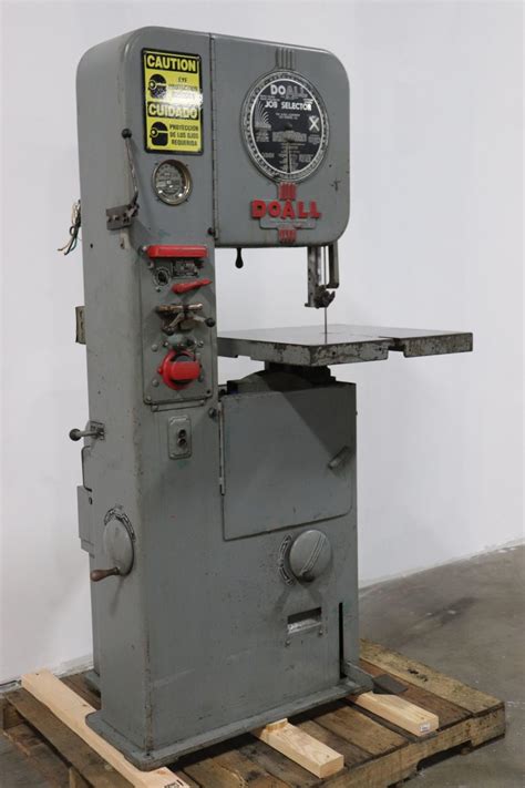 DoAll ML 16 Variable Speed Vertical Band Saw The Equipment Hub