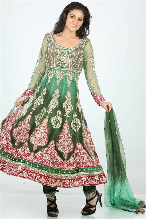 Long Frocks Pakistani Dresses Mehndi Designs