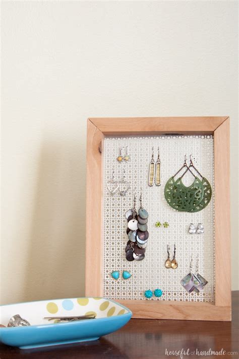 Easy Diy Earring Stand Houseful Of Handmade