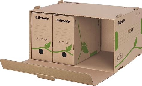 Esselte Eco Archiv Container Ideal für Esselte Eco A4 Archiv