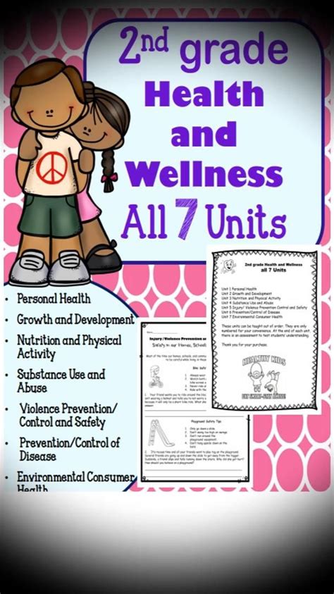 Elementary Health Units for Entire Year on teacherspayteachers.com ...