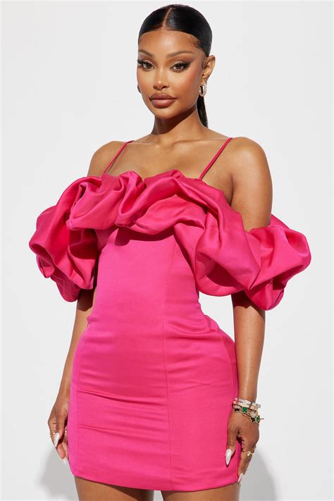 Lola Mini Dress Hot Pink Fashion Nova Dresses Fashion Nova