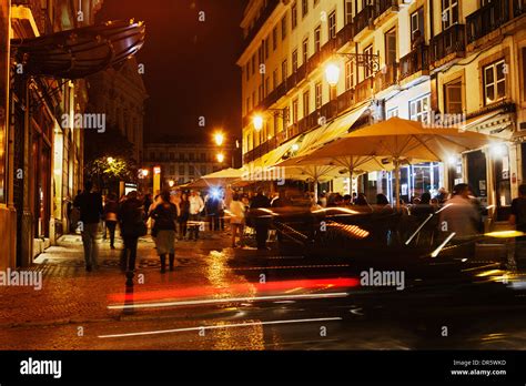 Portugal Lisbon Chiado Rua Garrett Hi Res Stock Photography And Images