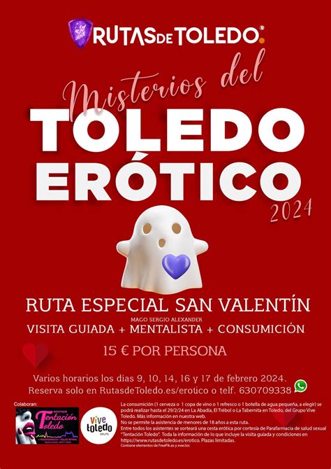 Visitas guiadas y rutas nocturnas para San Valentín y febrero 2024 en