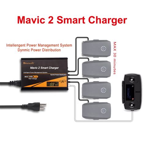 5 In 1 Multi Battery Remote Control Smart Fast Charger Charging Hub For