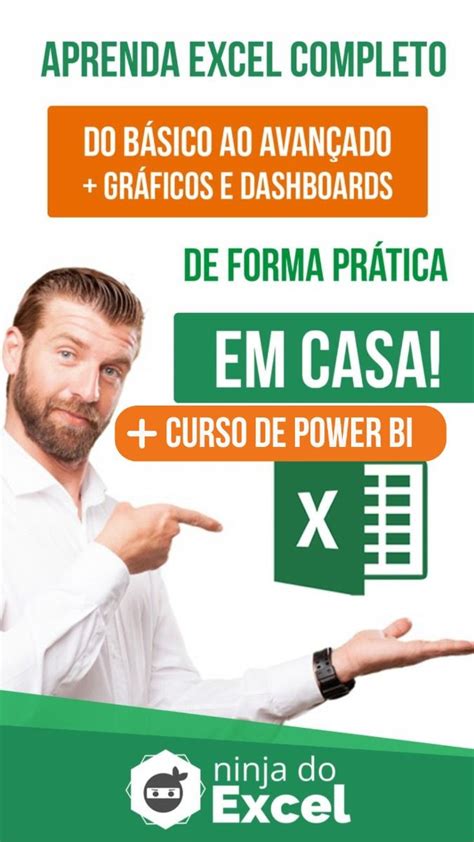 CURSO DE EXCEL E POWER BI COMPLETO Em 2024 Tudo Sobre Excel Cursos