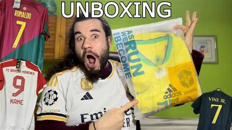 Abro Una Mistery Box De Camisetas De Futbol Increible Unboxing