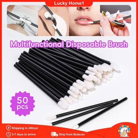 Pcs Set Disposable Lip Brushes Make Up Brush Lipstick Lip Gloss Wands