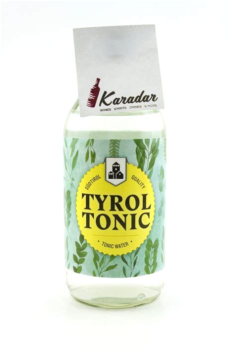 Tyrol Tonic Wasser Drinkfabrik Karadarshop