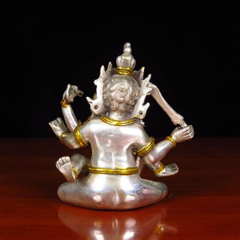 Brass Tibet Tantra Buddhism Temple Hevajra Yab Yum Happy Sex Buddha Statue Ebay