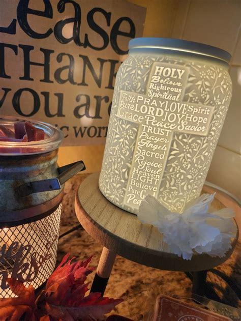 Trust In Him Scentsy Warmer Scentsy Warmer Scentsy Angel Prayers