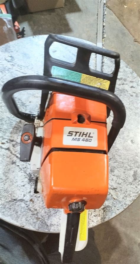 Stihl MS460 Chainsaw Nice Original Saw 24 Stihl Bar An 24 Chain 76